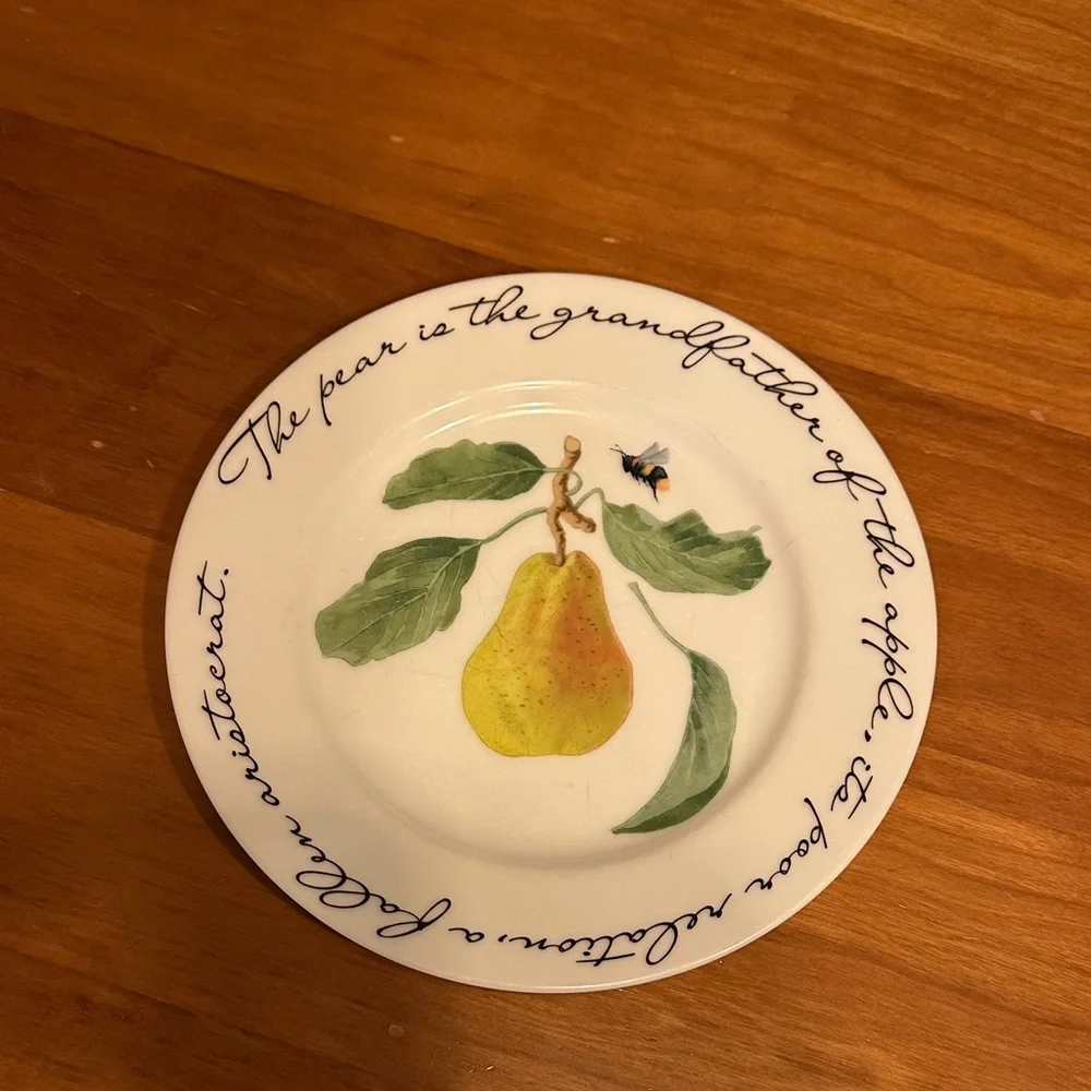 2 Williams Sonoma Orchard Salad Plates